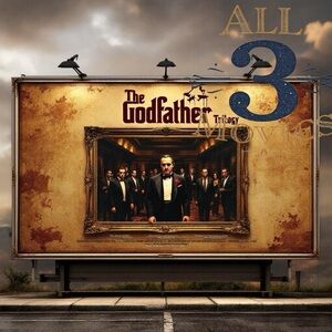 👛 (ANY BOX DVD SET 2/$35) THE GODFATHER TRILOGY 50th Anniversary